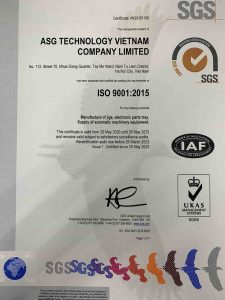 ASG ISO 9001 2015